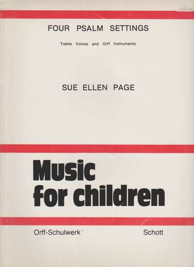 photo of Four Psalm Settings