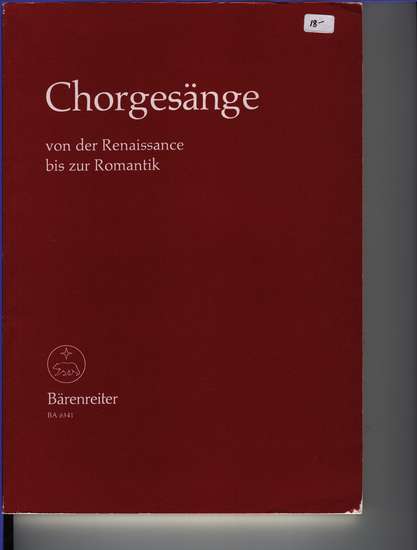 photo of Choral book, sacred music from Renaissance - Baroque