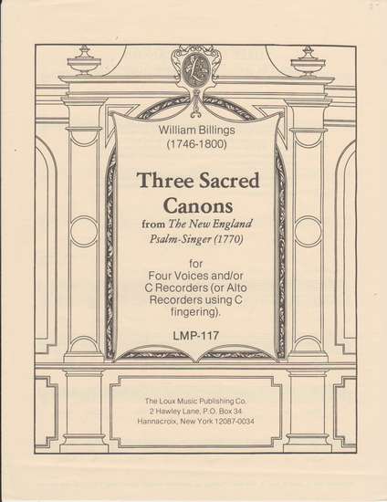 photo of Three Sacred Canons
