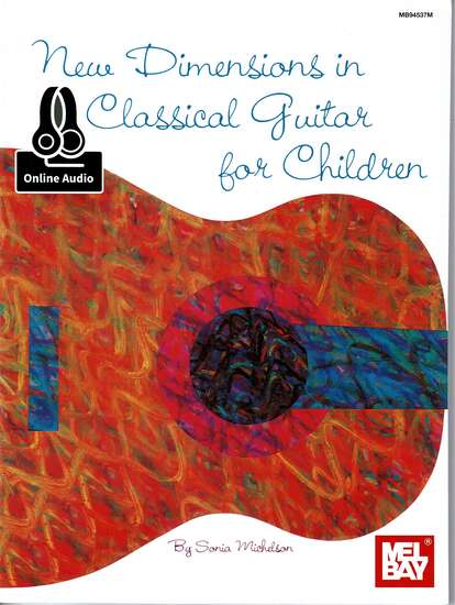 photo of New Dimensions in Classical Guitar for Children, online audio