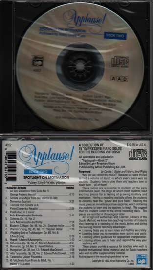 photo of Applause! Book Two, CD