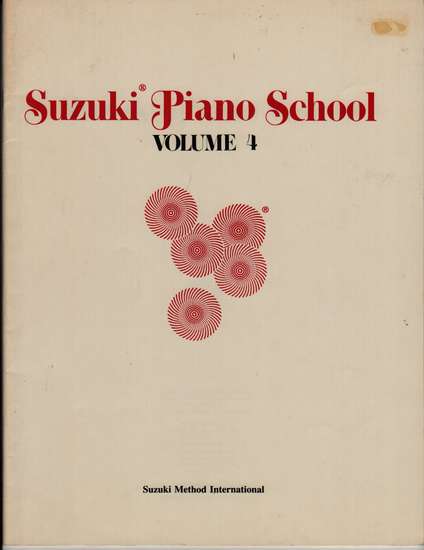 photo of Suzuki Piano School, Vol. 4