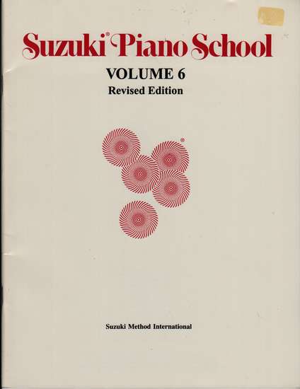 photo of Suzuki Piano School, Vol. 6