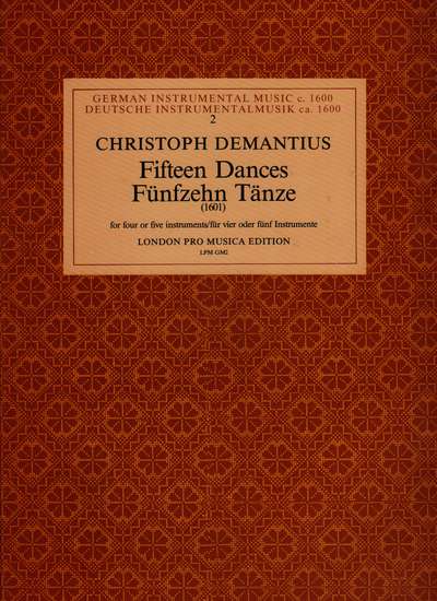 photo of Fifteen Dances, (1601) German and Polish Dances