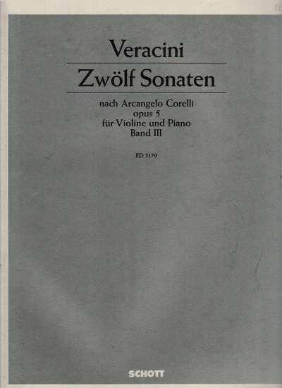 photo of Zwolf  Sonatas,  Book III