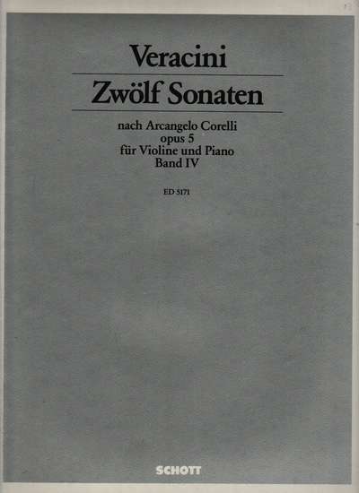 photo of Zwolf  Sonatas,  Book IV