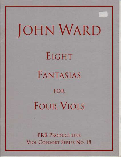 photo of Eight Fantasias for Four Viols