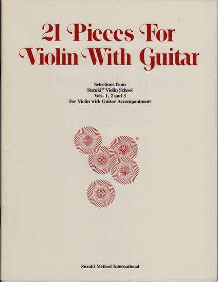 photo of 21 Pieces for Violin with Guitar