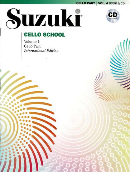 photo of Suzuki Cello School, Vol. 4, International Edition, 2018