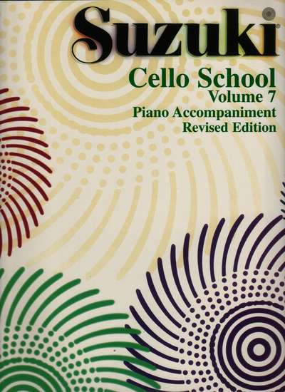 photo of Suzuki Cello School, Vol. 7, Accompaniment, Revised 2003