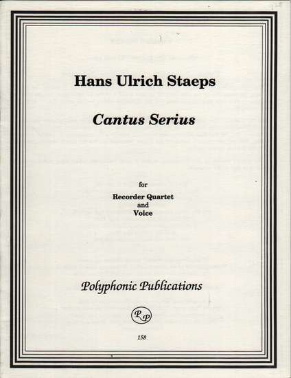 photo of Cantus Serius