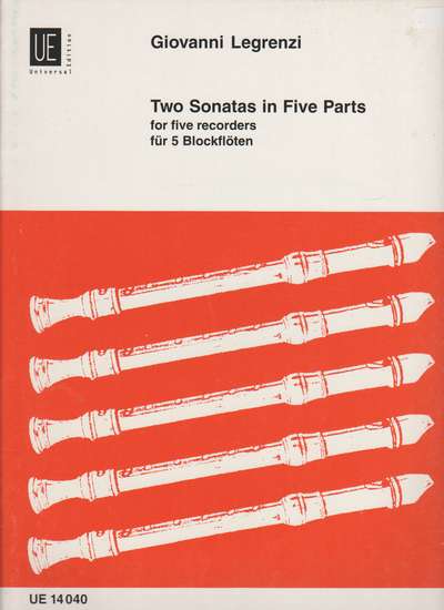 photo of Two Sonatas in Five Parts: La Fugazza, La Marinona