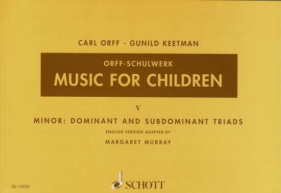 photo of Music for Children,  Vol. V Minor, Murray ed.