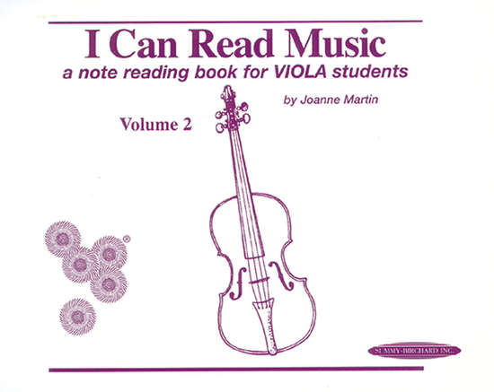 photo of I Can Read Music for Viola, Vol. 2