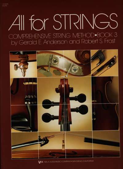 photo of All for Strings, Book 3, Violin