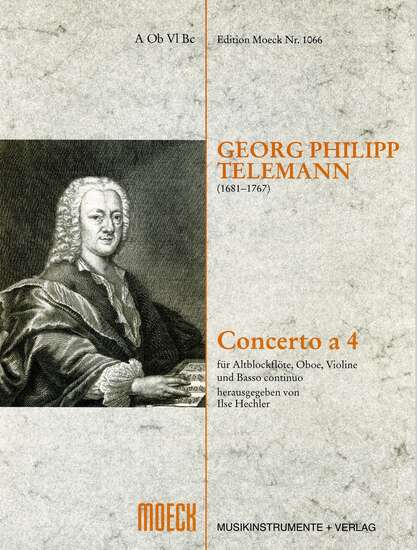photo of Concerto a 4, TWV 43:a3