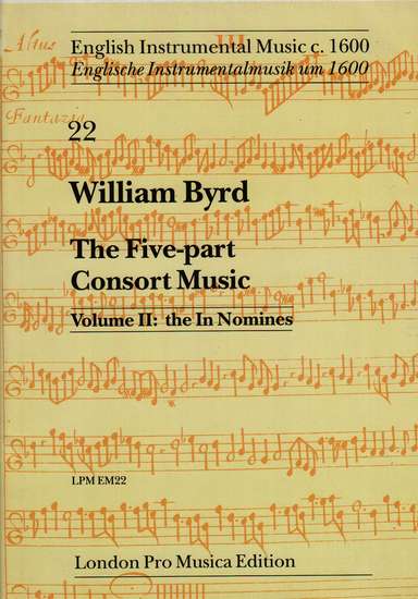 photo of The Five-part Consort Music, Vol. II: the In Nomines