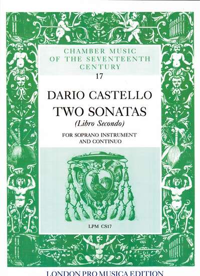 photo of Two Sonatas (Libro Secondo) Sonata Prima, Sonata Seconda
