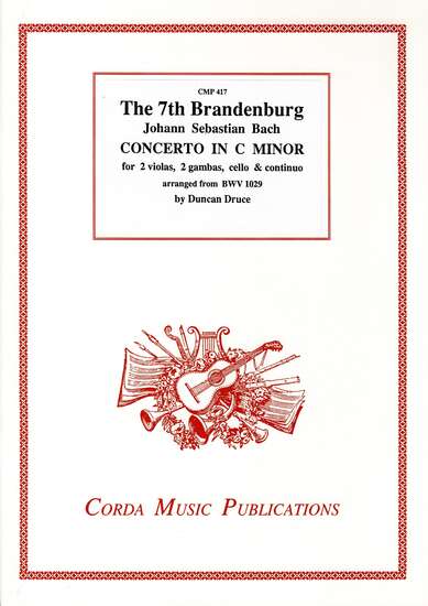 photo of Concerto in C minor, the 7th Brandenburg arranged from BWV 1029