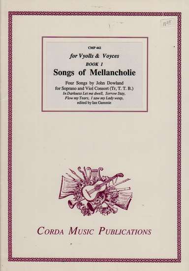 photo of Book 1, Songs of Mellancholie, 4 Songs