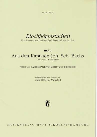 photo of From J. S. Bach