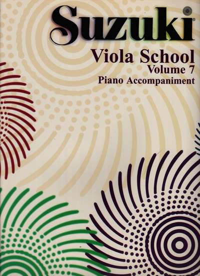 photo of Suzuki Viola School, Vol. 7, Accompaniment, 2000