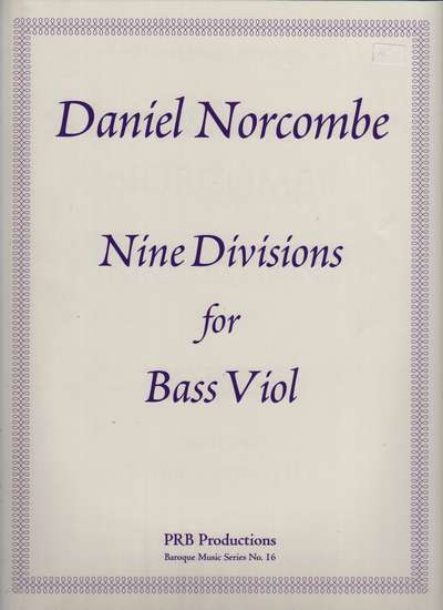 photo of Nine Divisions for Bass Viol