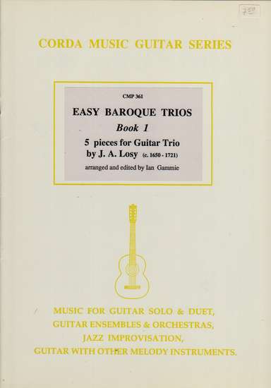 photo of Easy Baroque Trios, Book 1
