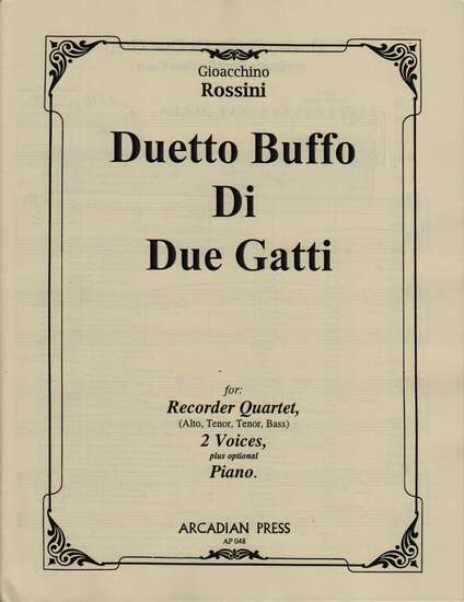 photo of Duetto Buffo di due Gatti
