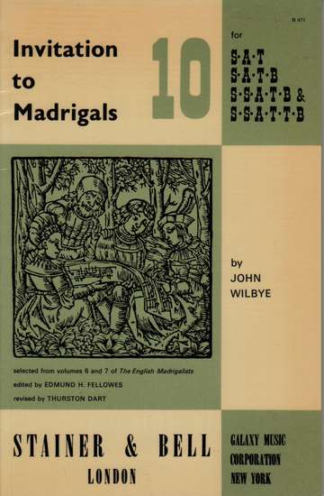 photo of Invitation to Madrigals, Book 10