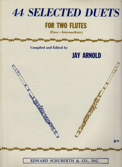 photo of 44 Selected Flute Duets for Two Flutes, Easy - Intermediate