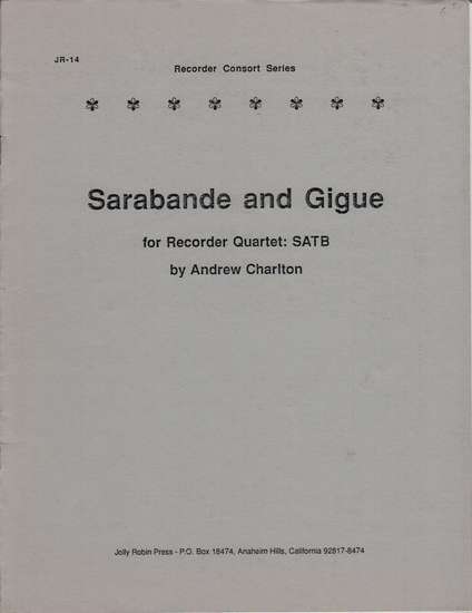 photo of Sarabande and Gigue
