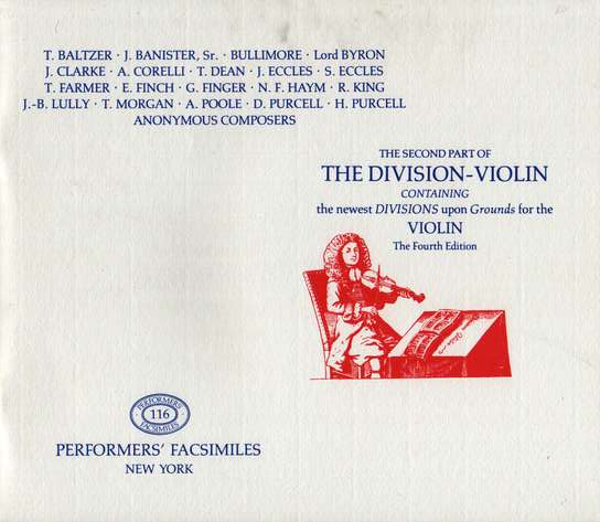 photo of The Division Violin, Vol. II, Fourth Edition