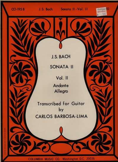 photo of Sonata II, Vol. II Andante, Allegro