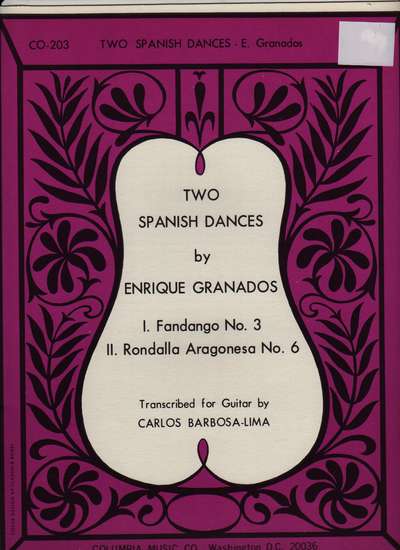 photo of Two Spanish Dances, Fandango No. 3, Rondalla Aragonesa No. 6