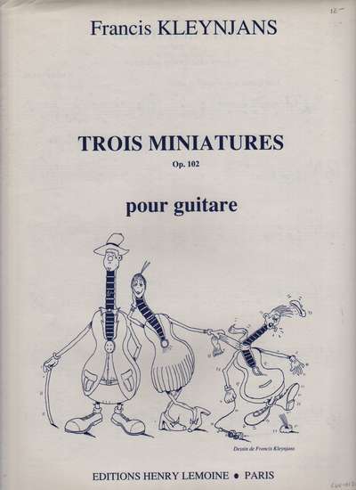 photo of Trois Miniatures Op. 102