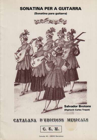 photo of Sonatina per a Guitarra