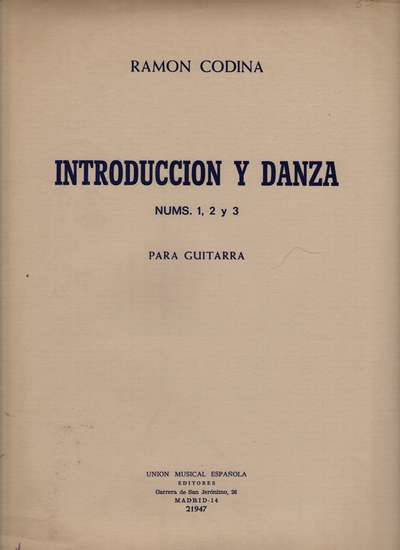 photo of Introduccion y Danza