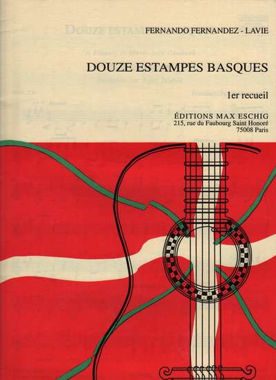 photo of Douse Estampes Basques, 1er recueil