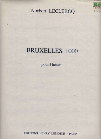 photo of Bruxelles 1000