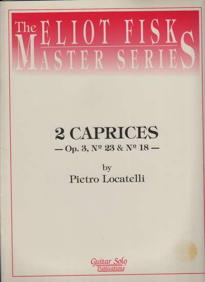 photo of 2 Caprices, Op. 3, No. 23 & 18