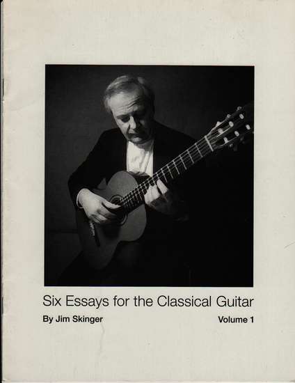 photo of Six Essays for the Classical Guitar, Vol. 1