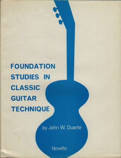 photo of Foundation Studies in Classic Guitar Technique