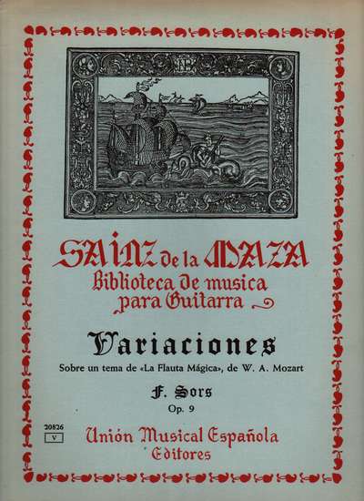 photo of Variaciones sobre un tema de La Flauta Mágica, Op. 9