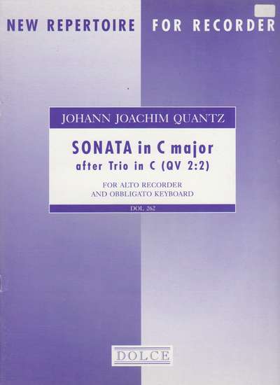 photo of Sonata in C major after Trio in C (QV2:2)