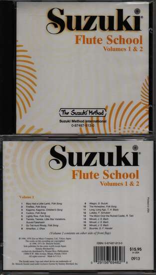 photo of Suzuki Flute School, Vol. 1 & 2, CD