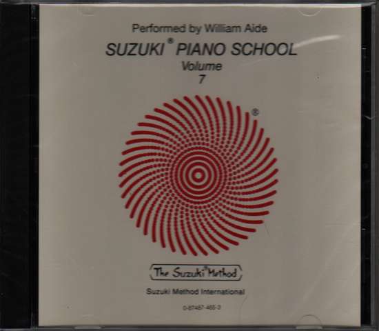 photo of Suzuki Piano School, Vol. 7, Aide, CD