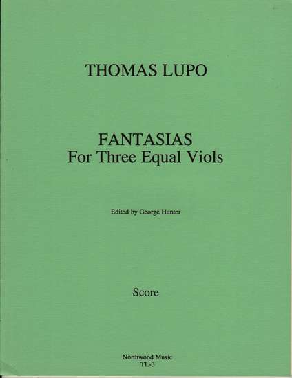 photo of Fantasias for Three Equal Viols