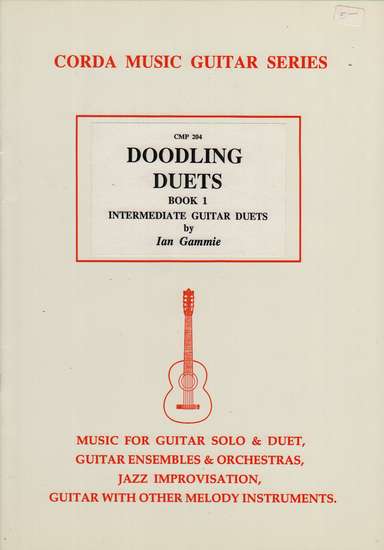 photo of Doodling Duets, Book 1, Intermediate Guitar Duets