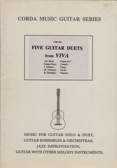 photo of Five Guitar Duets from Viva